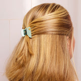 Small Hair Claw Sage - Gold Star