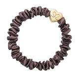 gold heart skinny mocha