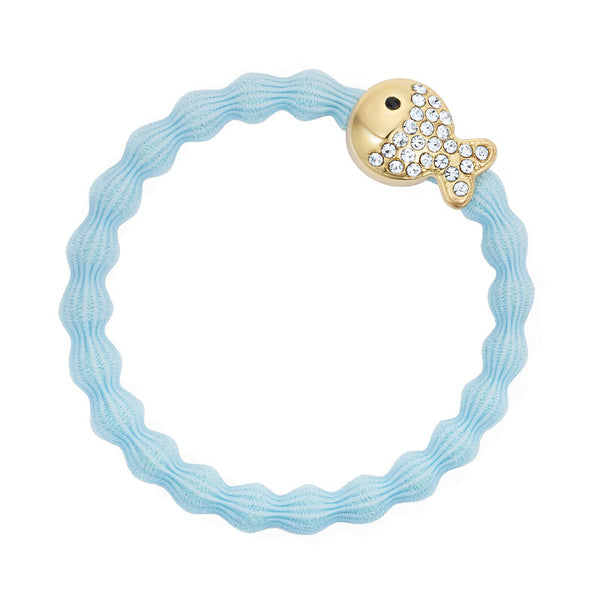 bling fish sky blue