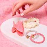 Large Hair Claw Coral Blush - Bolt