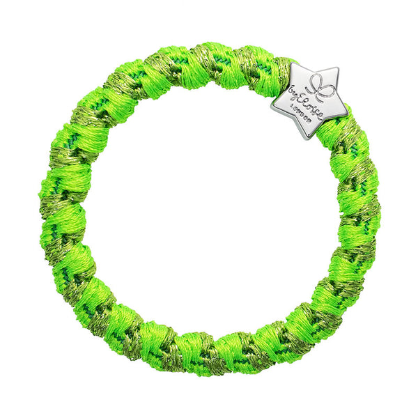 woven lime green