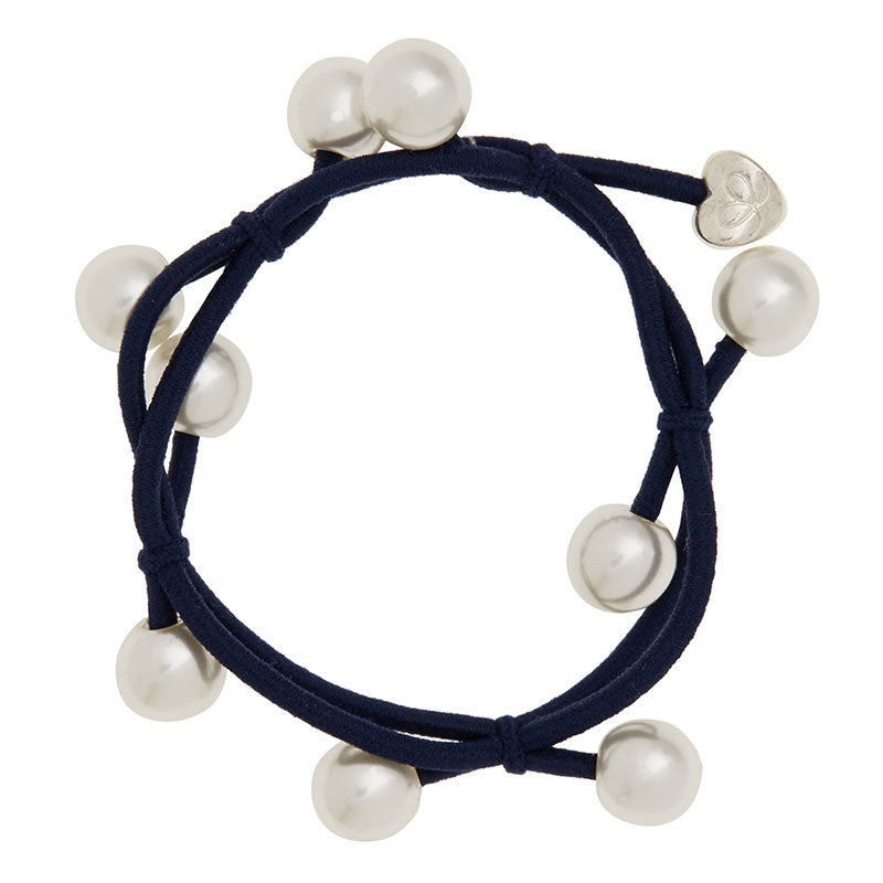 pearl cluster navy blue